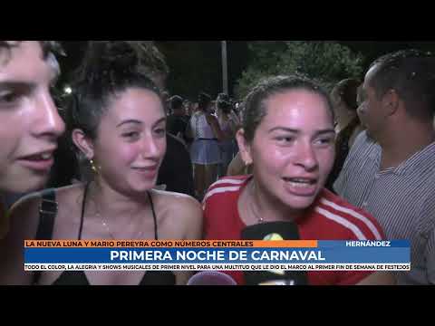 Hernandez - Corsos 2025 -  un gran marco de publico se hizo presente en la ciudad