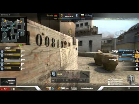 GOCL S3: PENTA vs E-Frag de_dust2 [EN]