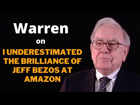 Warren on I underestimated the brilliance of Jeff Bezos at Amazon