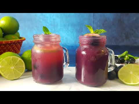 Grape Juice Recipe |How to make Grape Juice at home| Grapes Mojito |Summer Drink Recipes|Weight Loss