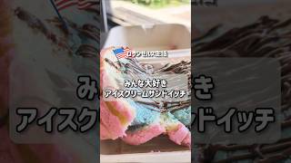 みんな大好きアイスクリームサンドイッチ #アメリカ生活 #海外在住ママ