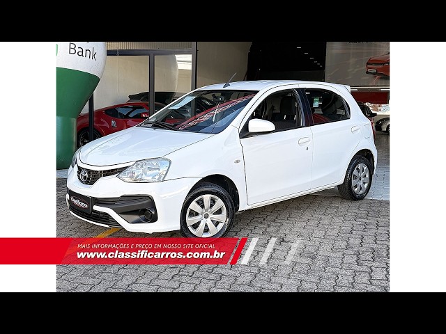 Vídeo TOYOTA ETIOS 1.5 XS 16V FLEX 4P MANUAL