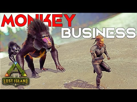Max Level Monkey Taming - Ark Lost Island Playthrough #10