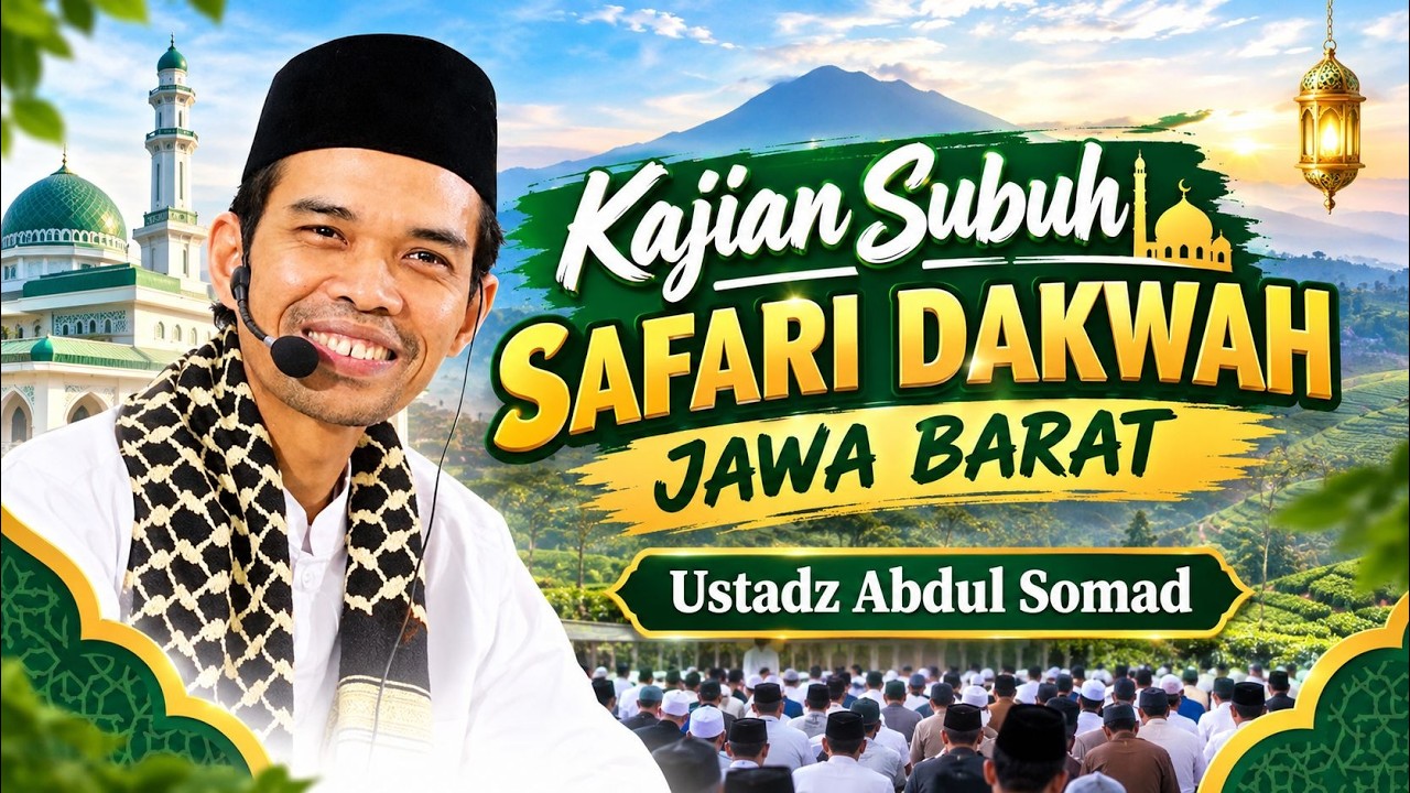 LIVE |Kajian Subuh Akbar ASN Kota Bogor Masjid Nurul Wathon | Ustadz Abdul Somad