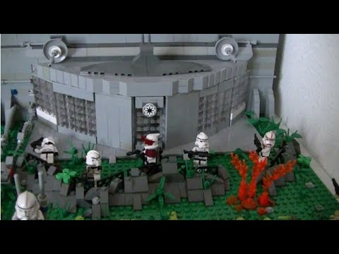 HUGE MOC - Defending Clone Base on Tibrin