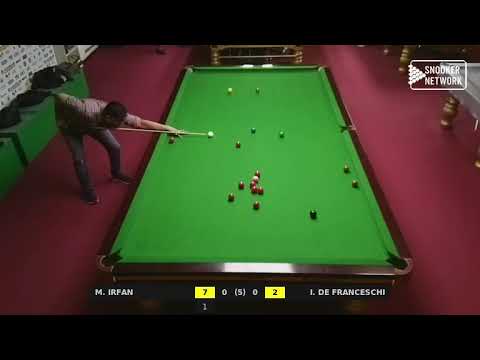 AMBROSIAN SNOOKER - PROV. FIBIS MILANO CAT. B 2019/20 - M. IRFAN vs I. DE FRANCESCHI