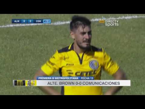 Almirante Brown 0-0 COMUNICACIONES | 2016-17 | Primera B Metro.