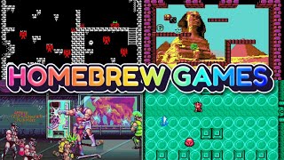 Homebrew Games Commodore 64,Megadrive,NES,ZX-Spectrum