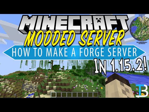 How To Make A Modded Minecraft 1.15.2 Server (Play Modded Minecraft with Your Friends!)