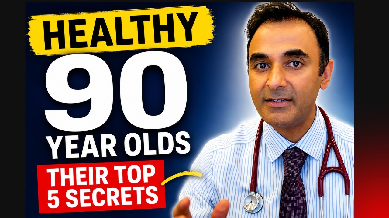 I’ve Treated Hundreds of HEALTHY 90-YEAR-OLDS — Their TOP 5 Secrets