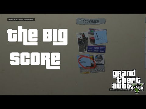 Selecting the Best Crew and Approach : The Big Score : GTA V Guide XBOX 360 PS3 PC