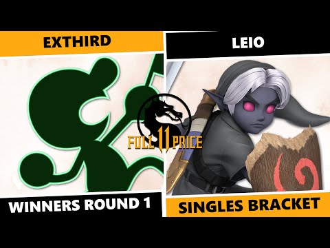 Full Price 11: Winners Round 1 - ExThird (G&W) Vs Leio (Young Link, Ness) SSBU Singles