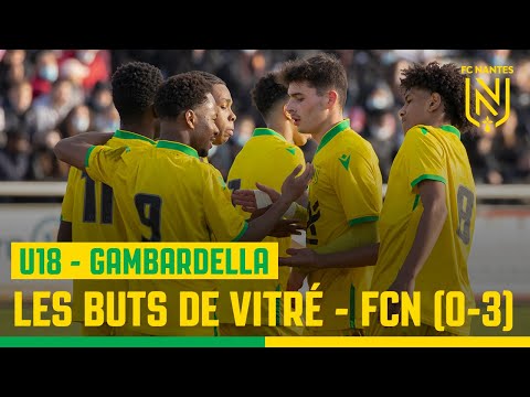 U18 - Gambardella : les buts d'AS Vitré - FC Nantes (0-3)