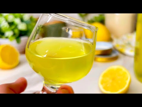 Selbstgemachtes Limoncello  / Nichts könnte einfacher sein! Rezept für die Zitronenfamilie / Lecker!