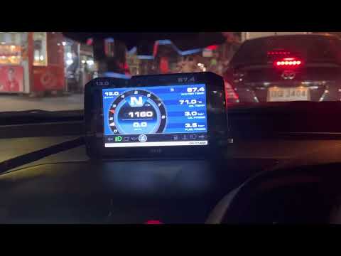 AiM MXP Compact Dash 6” TFT Display