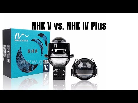 NHK V Bi-LED vs NHK IV Plus Bi-LED Comparison