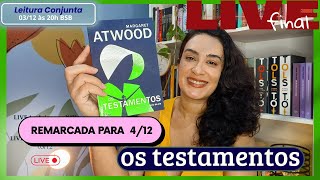 OS TESTAMENTOS, Margaret Atwood | Leitura Conjunta