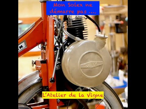 Démarrage d'un Solex après immobilisation