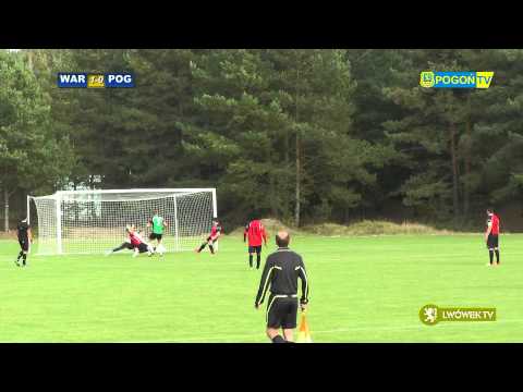 Skrót meczu Warta Sieraków - Pogoń Lwówek 4:1 (12.10.14)