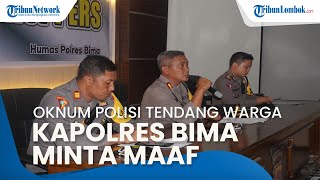 Kapolres Kota Bima Minta Maaf ke Warga atas Video Oknum Polisi yang Tendang Pengendara Motor