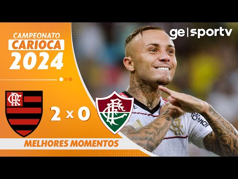 Gols e lances de Fluminense x Flamengo
