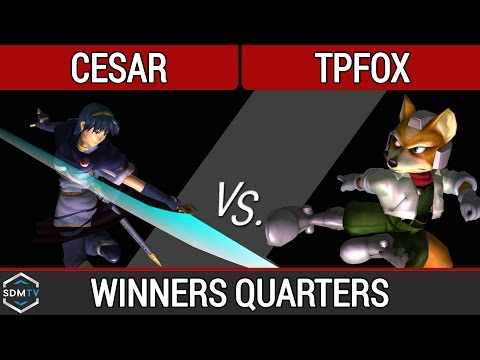 SDSU Biweekly 53 - Cesar (Marth) vs. B2S | TpFox (Fox) - SSBM Winners Quarters - Smash Melee