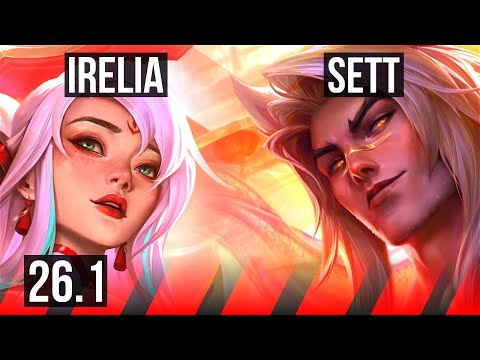 IRELIA vs SETT (TOP) | KR Grandmaster | 26.1