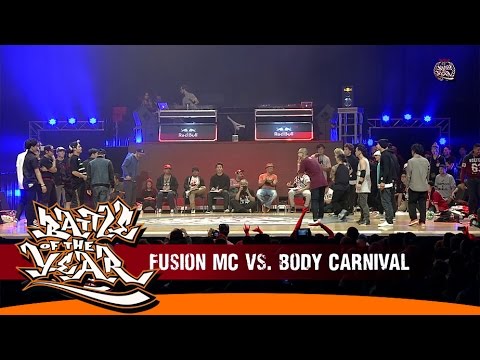 INTERNATIONAL BOTY 2014 - SEMIFINAL #2 - FUSION MC (KOREA) VS BODY CARNIVAL (JAPAN) [BOTY TV]