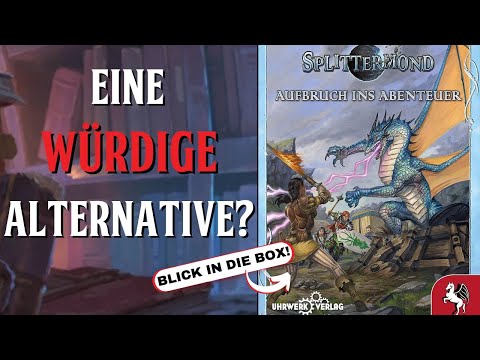 Ihr sucht eine Alternative zu D&D und DSA? Die Splittermond Einsteigerbox könnte den Blick wert sein