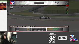 遠州ハママツモータースのUNIZONEドライバーたちとスーパーフォーミュラを練習する生放送