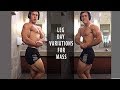 Problems of a Fast Metabolism | New Leg Day Option