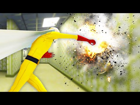 Can SAITAMA Escape THE BACKROOMS?