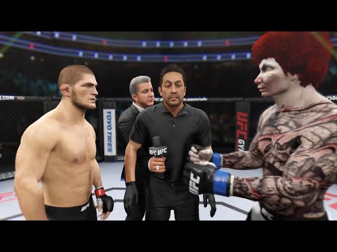 Khabib vs. Evil Clown - EA Sports UFC 2 - Rematch