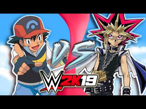 WWE 2K19 - Sacha (Pokémon) Vs Yugi (YuGiOh)