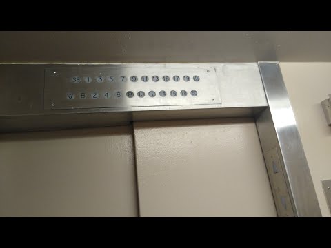 Westinghouse Modernized By Schindler Traction Service Elevator At Hotel Phillips Kansas City, MO