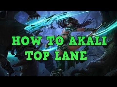 AKALI BRUISER vs EKKO top - Patch 7.5 - Carry with akali