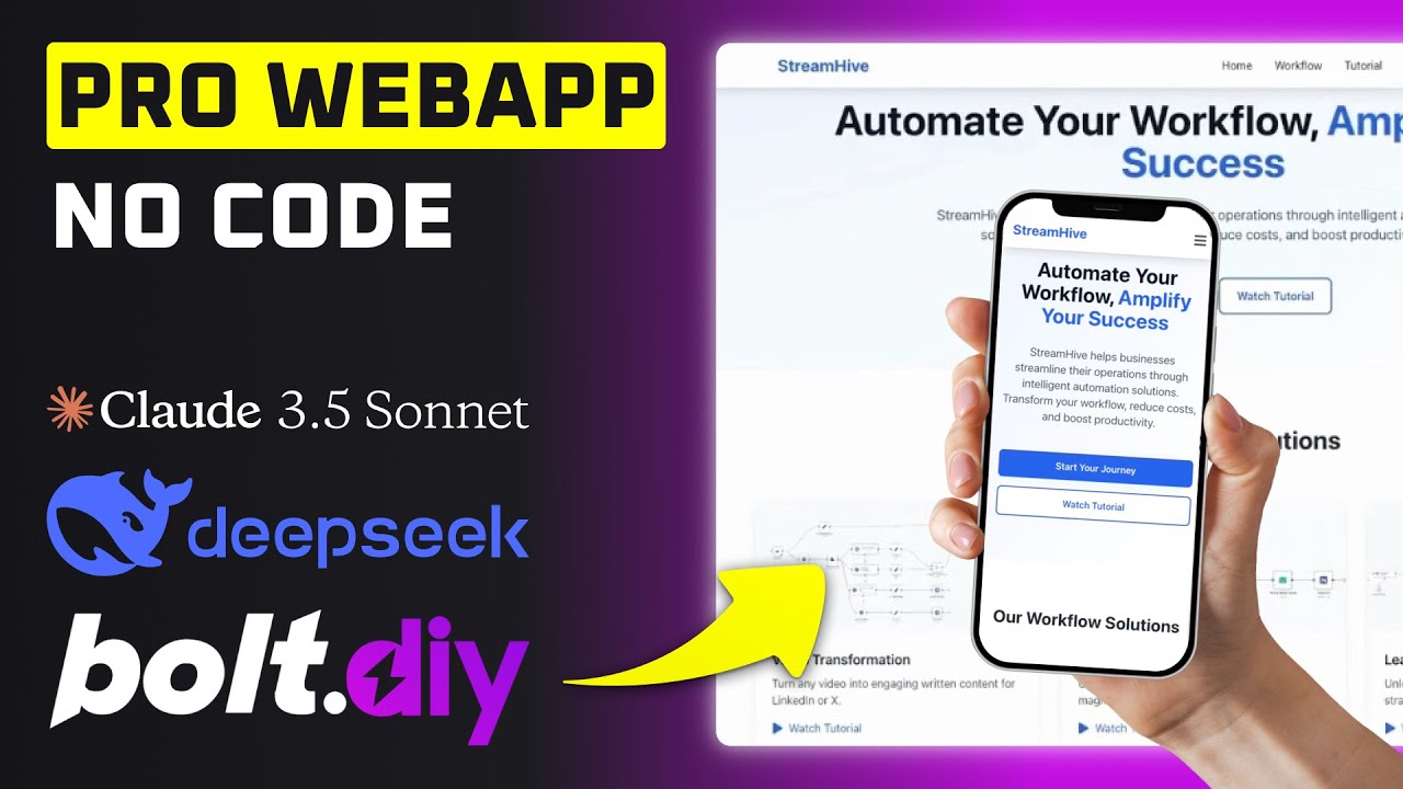 How to Build UNLIMITED Apps with BOLT.new 🚀