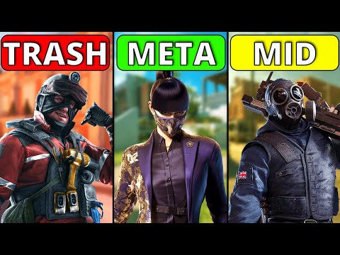 TOP 10 Operators In Tenfold Pursuit-Rainbow Six Siege