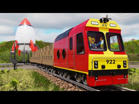 🛑 Let's HELP the TRAIN - Train  Rescue Cartoon - Choo choo train kids videos