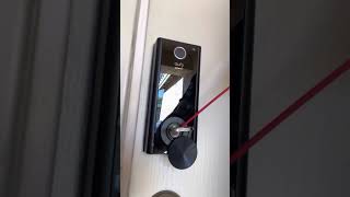 Eufy smart door lock key is stuck.
