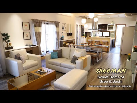 Home Highlights||Trendy Interiors||SREEMAN||South Indian Trendy Home||Bengaluru