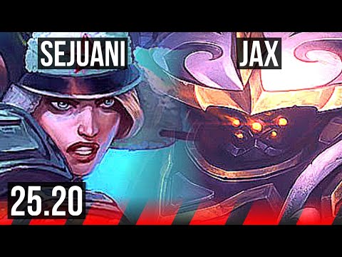 SEJUANI vs JAX (TOP) | EUNE Master | 25.20