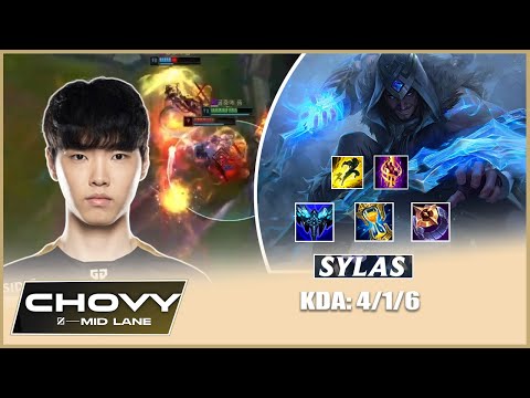 Chovy - Proview Sylas vs Ahri KDA: 4/1/6 - Lol Pro Replays