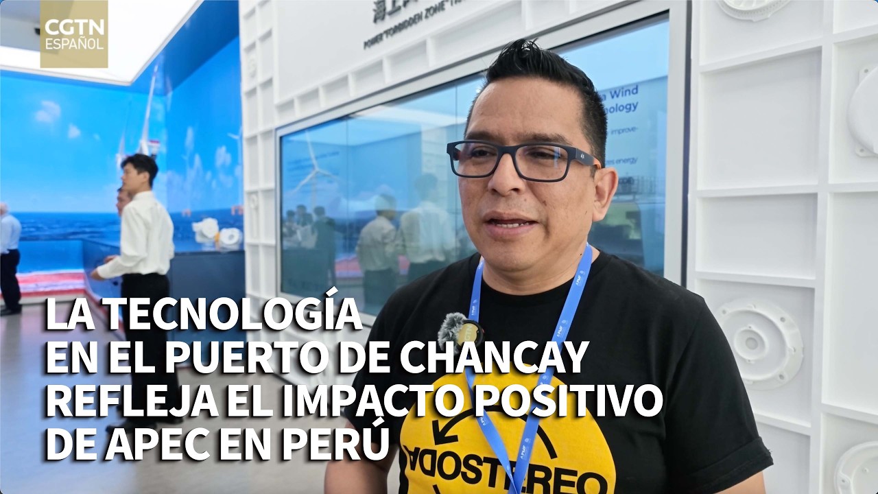 La tecnología en el Puerto de Chancay refleja el impacto positivo de APEC en Perú