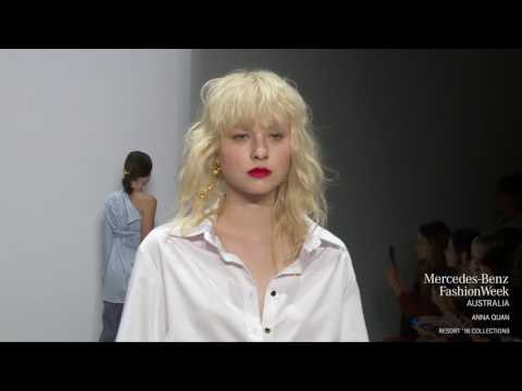 ANNA QUAN COLLECTION MERCEDES-BENZ FASHION WEEK AUSTRALIA RESORT 18 COLLECTIONS