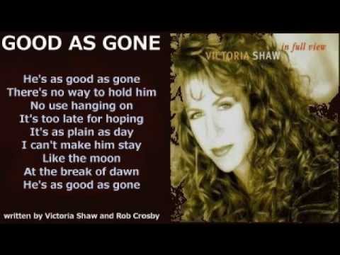 Victoria Shaw - Good As Gone ( + lyrics 1995)