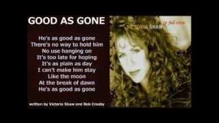 Victoria Shaw - Good As Gone ( + lyrics 1995)
