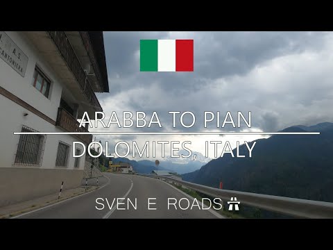 2023-10: Driving from Arabba to Rocca Pietore