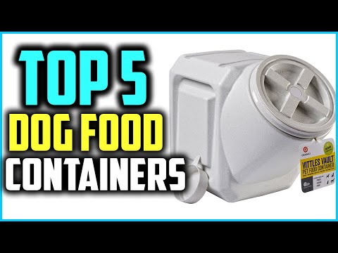 Top 5 Best Dog Food Containers Review in 2024