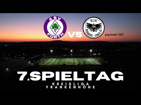 ASV Fürth gegen DJK Eibach 7.Spieltag Tore & Highlights | Herren | Kreisliga | BFV